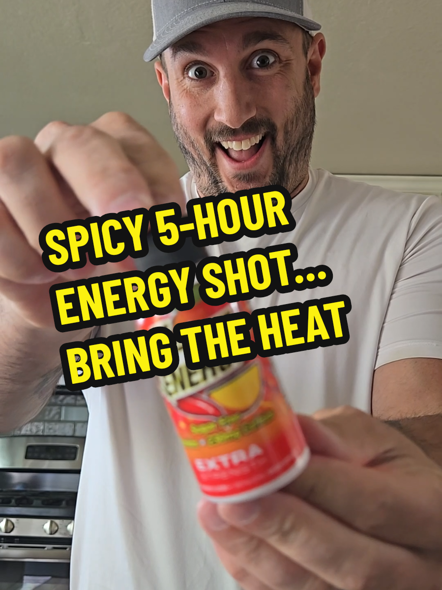 Would You Try the NEW SPICY @5-hour ENERGY  ! 🔥 collab with @TacoJohns  🌮🥭🌶 #partner  This is a limited- edition SPICY 5-HOUR ENERGY shot. Hot n' spicy and just a tad unhinged! You can pick this up online now at 5hourenergy.com and you can use my code: nickh to get 20% off!! Bring The Heat!!🥵🥵 #5hourenergy ##taco #hotsauce #energy #energyshot #spicy 