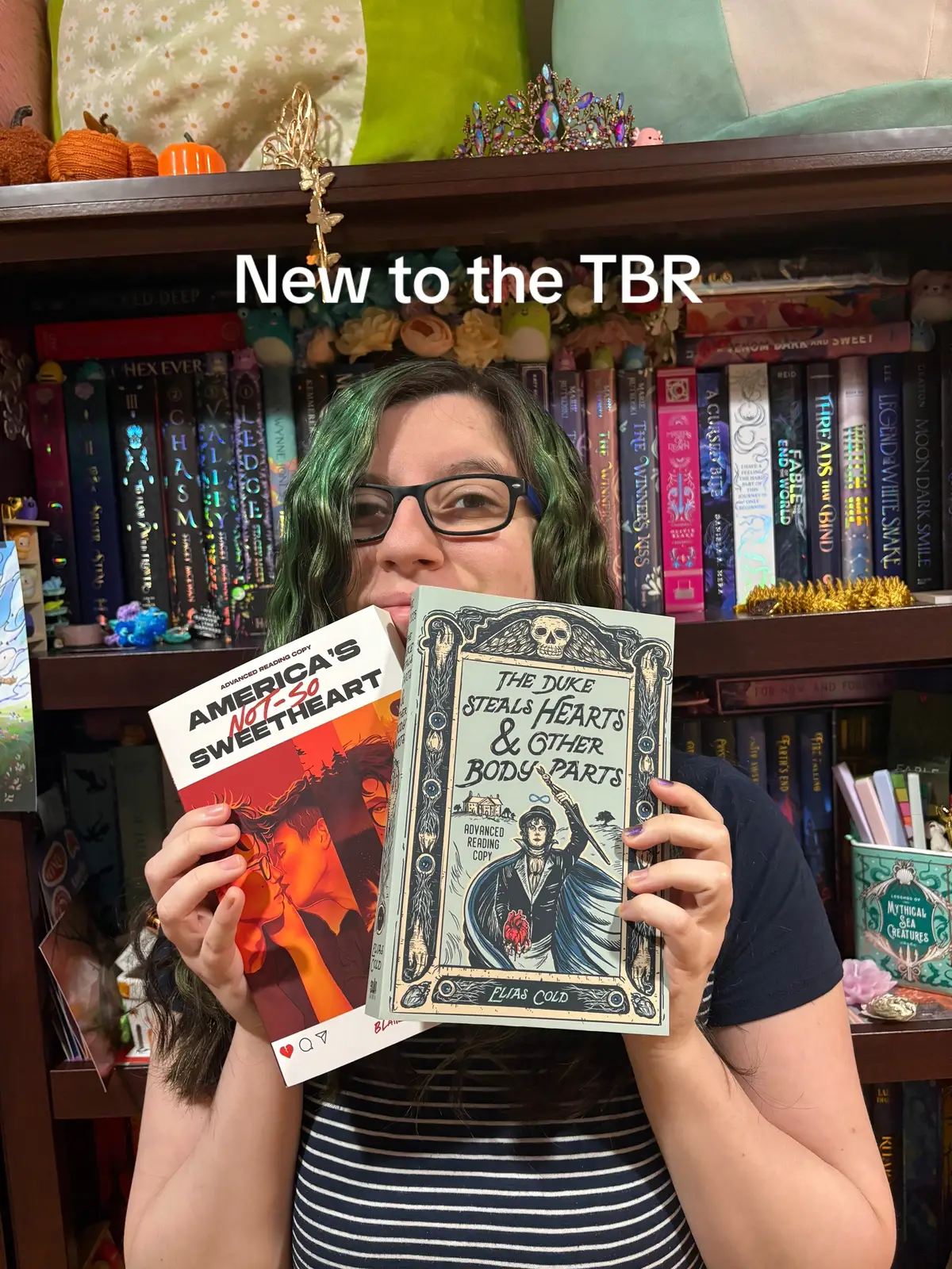New bookmail for the TBR! I got two arcs in the mail from @Page Street YA  The Duke Steals Hearts and other Body Parts - YA horror with trans rep out now!  American’s Not So Sweetheart - queer YA out next month!   #queerbooktok #booktokreading #bookrecommendations #queerhorrorbooks #queeryabook #whatareyoureading #booktrends 