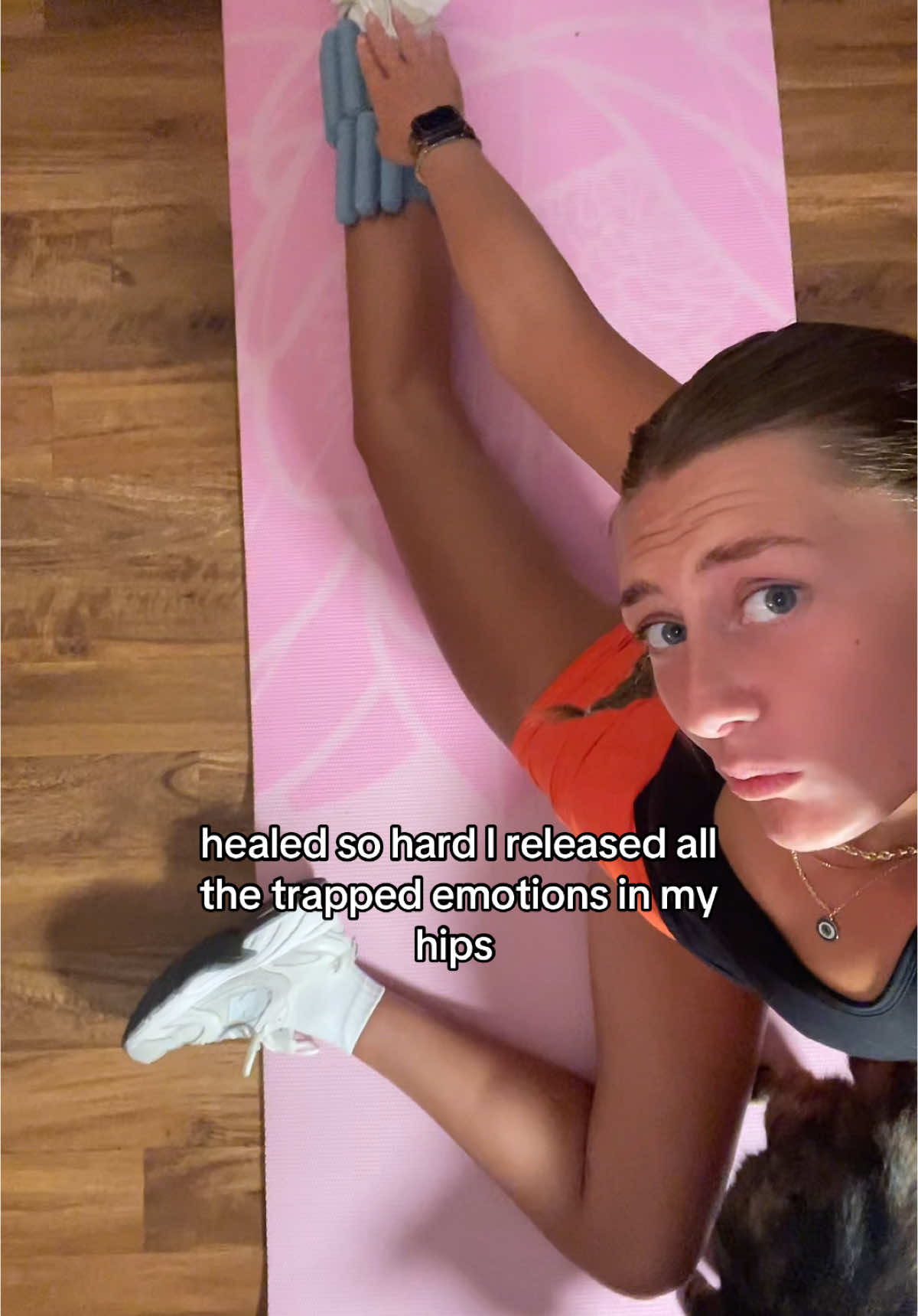 years of trauma and emotions gone 🙂‍↔️ #HealingJourney #healing #emotionalrelease #yoga #storedtrauma #storedemotions #spiritualtiktok #hips #nervoussystemregulation 