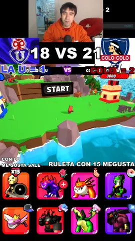 juegos de las vs los del colo de monstruos #colo #lau #u #colocolo #envío #live #aviso 