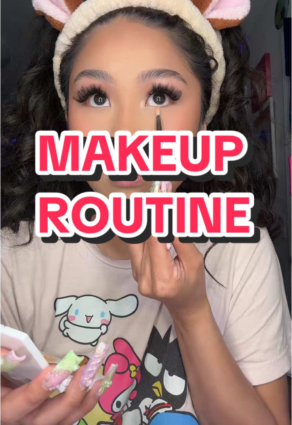 my updated makeup routine 😛