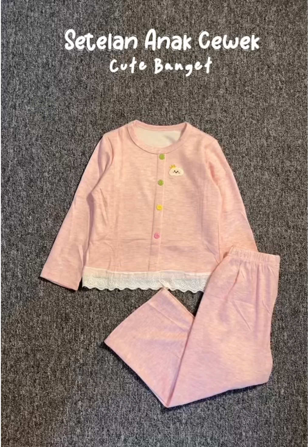 Gemes banget setelan nya!! Bahan nya bagus banget😍🫶🏻 #setelananak #onesetanak #bajuanak #ootdanak #outfitanak #babyynazwa 