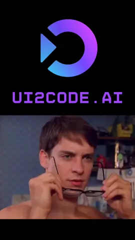 👓 Spidey took off the glasses… And saw UI2Code.ai Designs → Flutter / React / HTML in 1 click. This isn’t magic. It’s the new dev reality. #developer  #figma  #flutter  #reactjs #frontend #mobile #codinglife  #spiderman #react #backend #softwareengineer #developer #memes #nocode #xcode #uidesign #uiux 