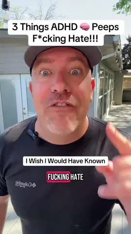 Comment your experience below ⬇️ these are three things that #adhd people hate and why along with what can help! #iwishiwouldhaveknown #adhdlife #adhdtiktok #adhdcheck #adhdprobs #adhdtok #adhdawareness #adhdproblems #adhdtips #adhdhelp #facts #EduTok #bamf #hope #Love #kindness 