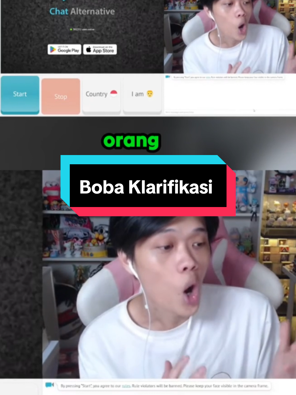 Hari2 Klarifikasi gini mas @bobacott  #berandatiktok #fyp #balabala #balabalaesport #bobacot 
