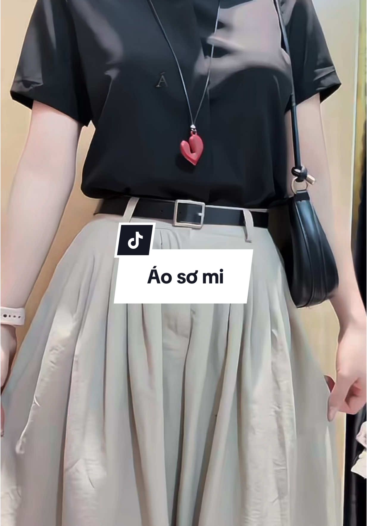 |7|.Áo sơ mi cộc #xuhuong #aosomi #viral #tiktok #thoitrang 