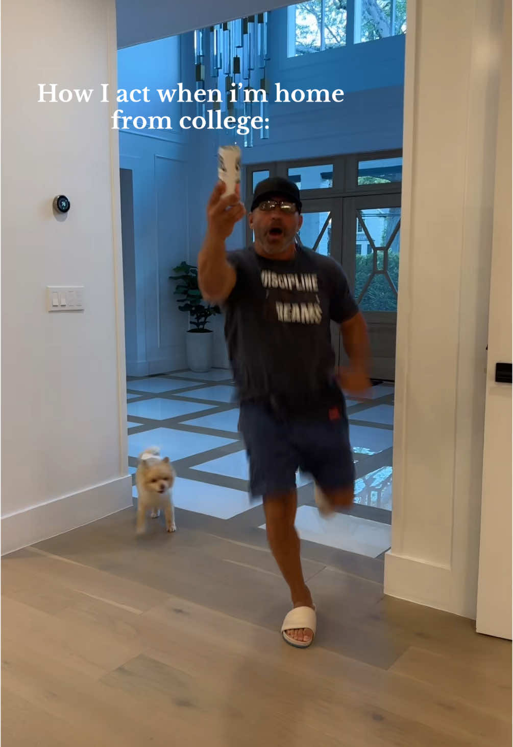 How I act when i’m home from college @joeygorga 🤣🤣 #joeygorga #homefromcollege #antoniagorga 