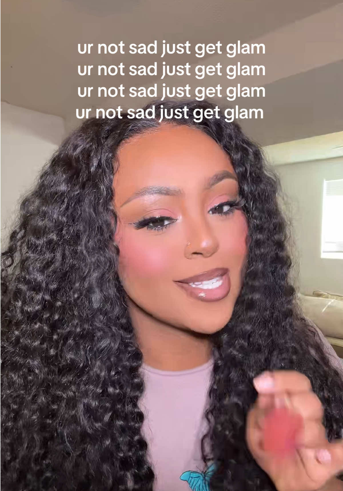 Makeup will indeed solve all your problems. #getglam #makeup #glam #softglam #makeup #MakeupRoutine #makeuptips #makeuptherapy #fypppp 