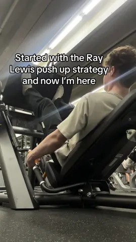 Ray Lewis is so goated for putting me on#gym #motivation 