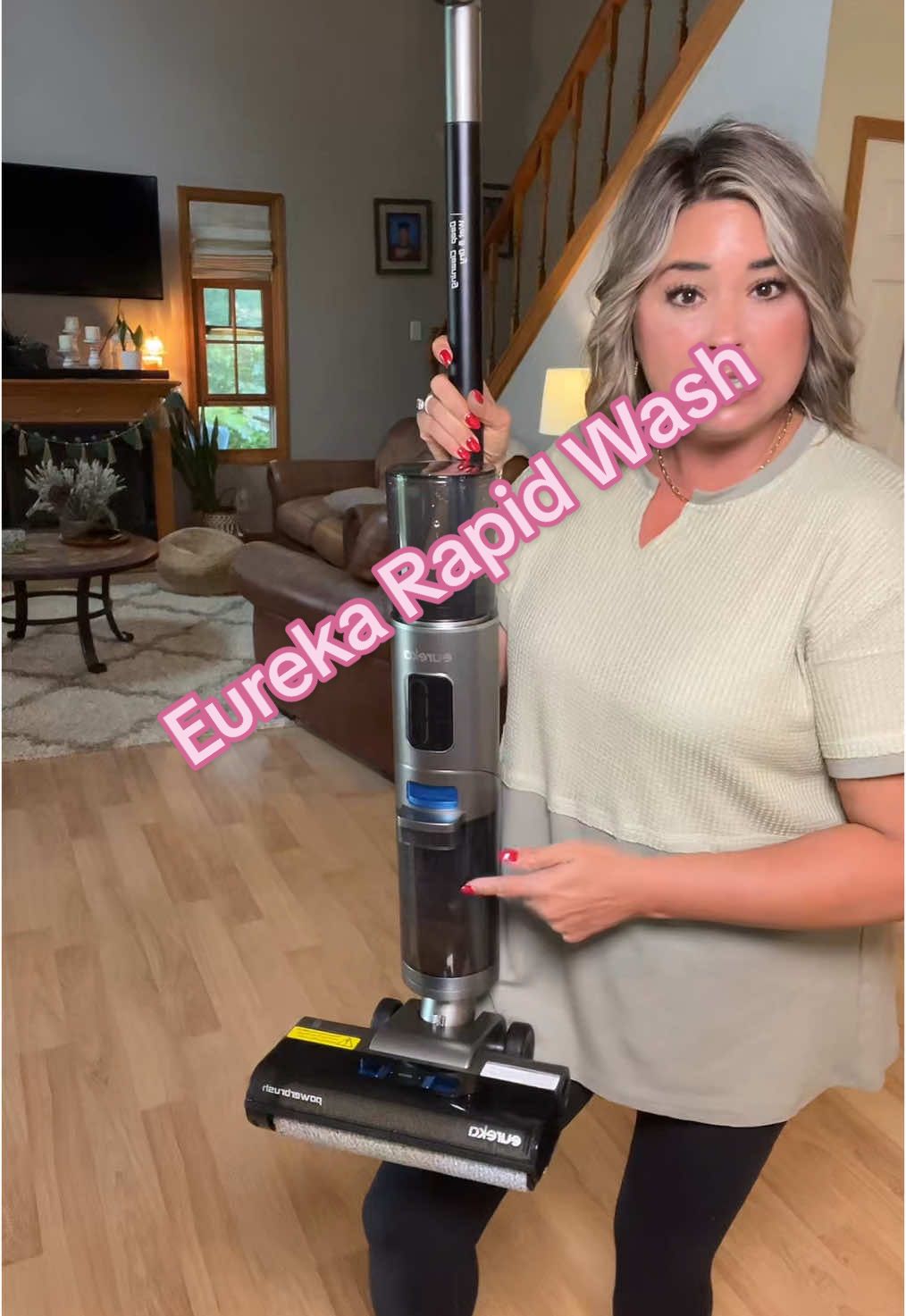 This does it all! #eurekarapidwash #wetdryvacuumcleaner #wetdrymop #CleanTok #vaccum #mopping #TikTokShop 
