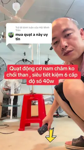 Trả lời @Hải Minh Trần Quạt cây uy tín siêu đẳng cấp 1350k , ssieeu nhẹ siêu tiết kiệm điện #vuaquat #vuaquat 