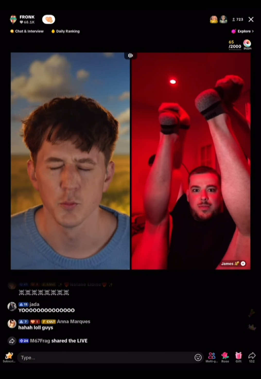 Had to kiss the ring @James 🥜 