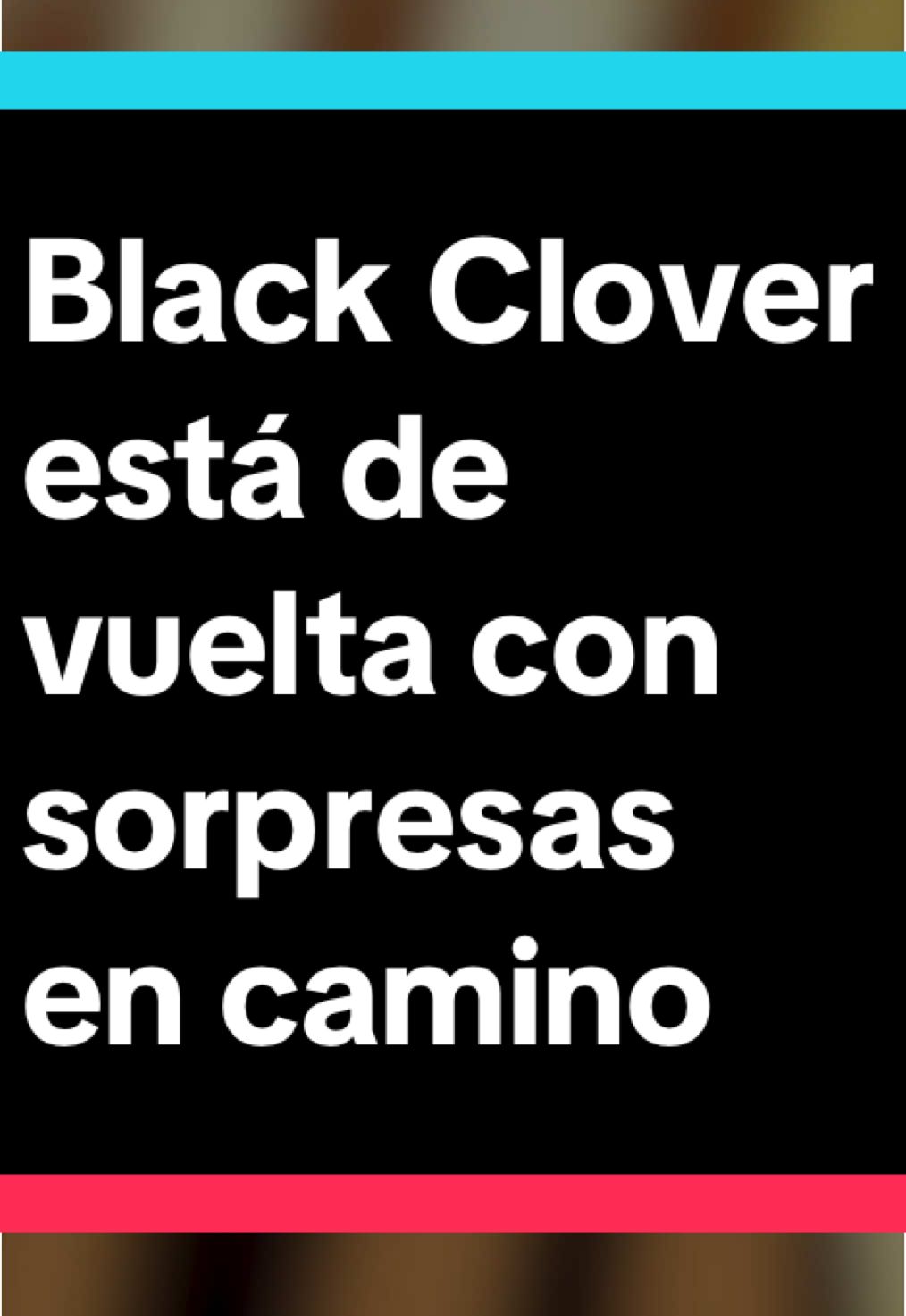 ¡Buenas noticias para los fanáticos de Black Clover! El anime está de regreso con sorpresas en el camino 🤩🥳 ¿Qué te parece?