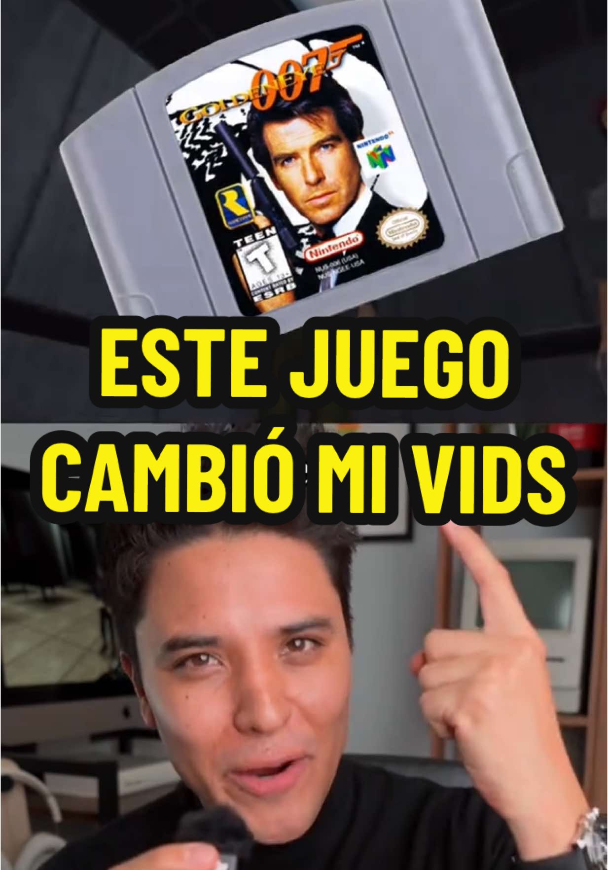 🎮 Un videojuego me enseñó a cumplir misiones en la vida. #Tecnologia #Nintendo64 #Goldeneye #JamesBond #Omega #relojesdelujo 