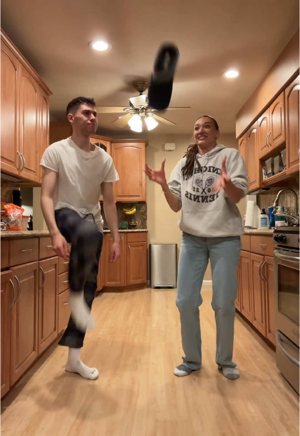 Had to teach @Jess Val the slipper slap 😂🔥🔥 #jerseyclub #jersey #trend #viral #fyp 
