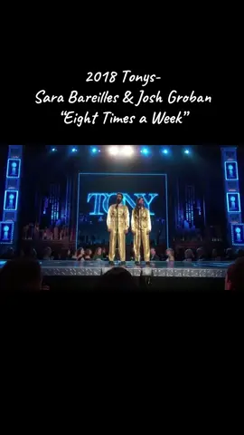 TONYS TUESDAY- Host Sara Bareilles & Josh Groban  #tonyawards #sarabareilles #joshgroban #host #eighttimesaweek #chandelier  #broadway #musicaltheatre #musical #tonystuesday #broadwaytiktok #fyp  🎥 -CBS