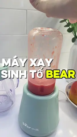 Máy xay sinh tố Bear đa năng với thiết kế 2 cối tiện dụng #bear #mayxay #sinhto #mayxaysinhto #mayxaysinhtodanang #mayxaysinhtobear #mayxaybeardanang 