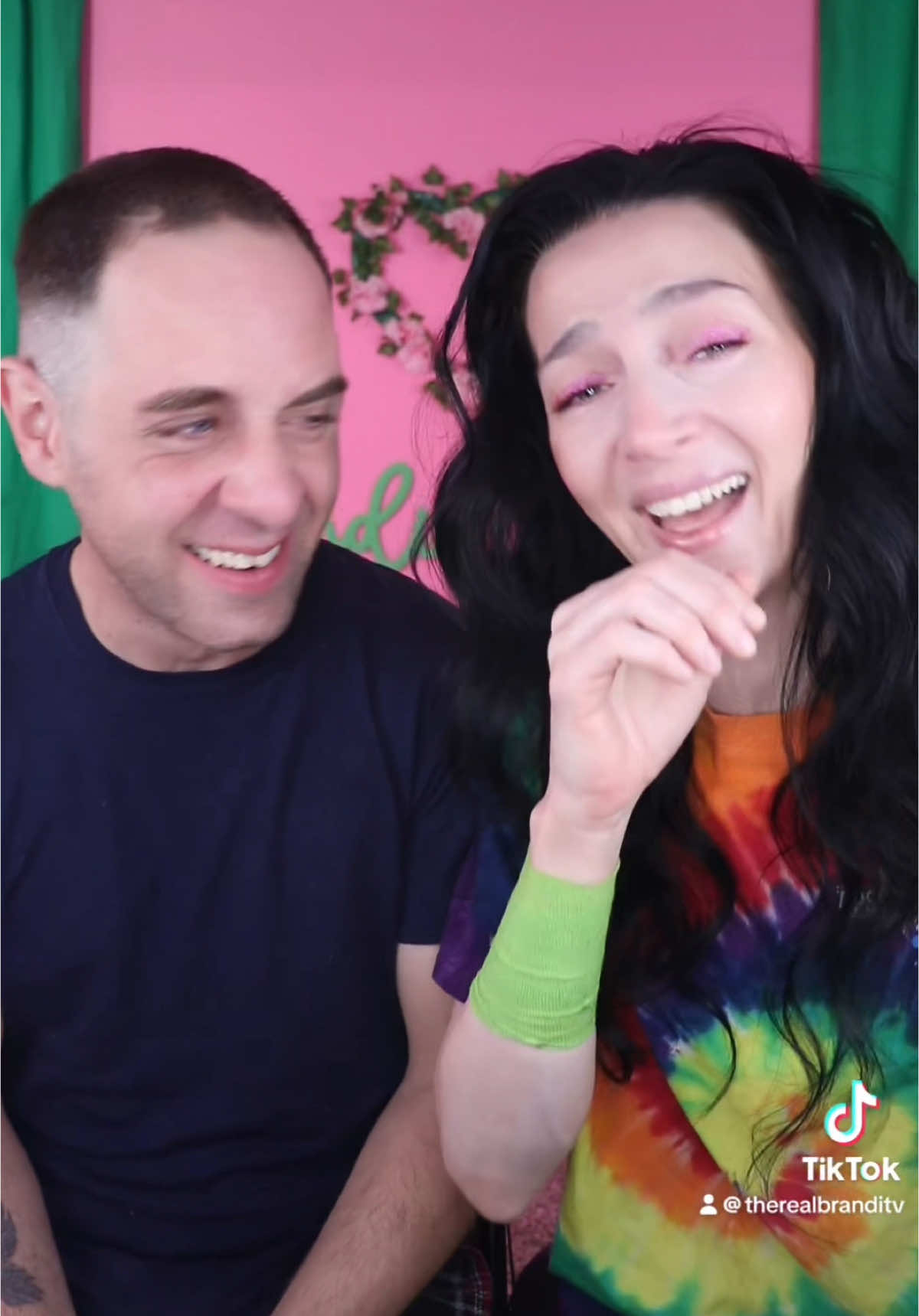 Word association with my brother Randy!!! 😂💕🤟🏼 #branditv #laughing #wordassociation #game #brothersister @lilranmannn 💚