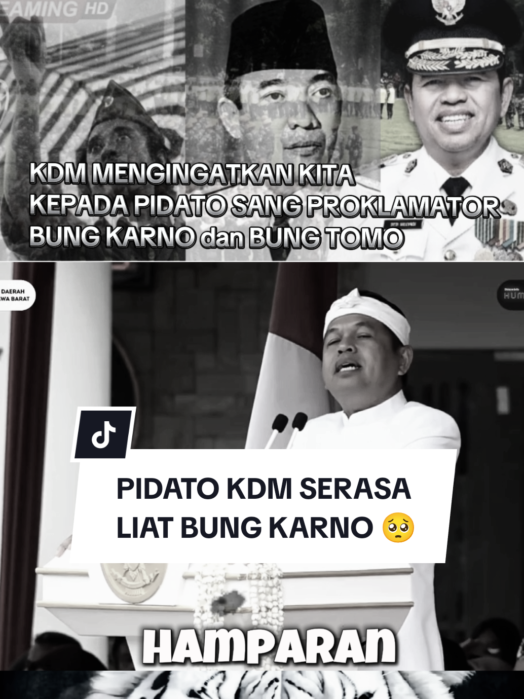 KAGUM DENGAN BAPAK AING🥺 .  #gubernurjawabarat #kangdedimulyadi #KDM #fyp 