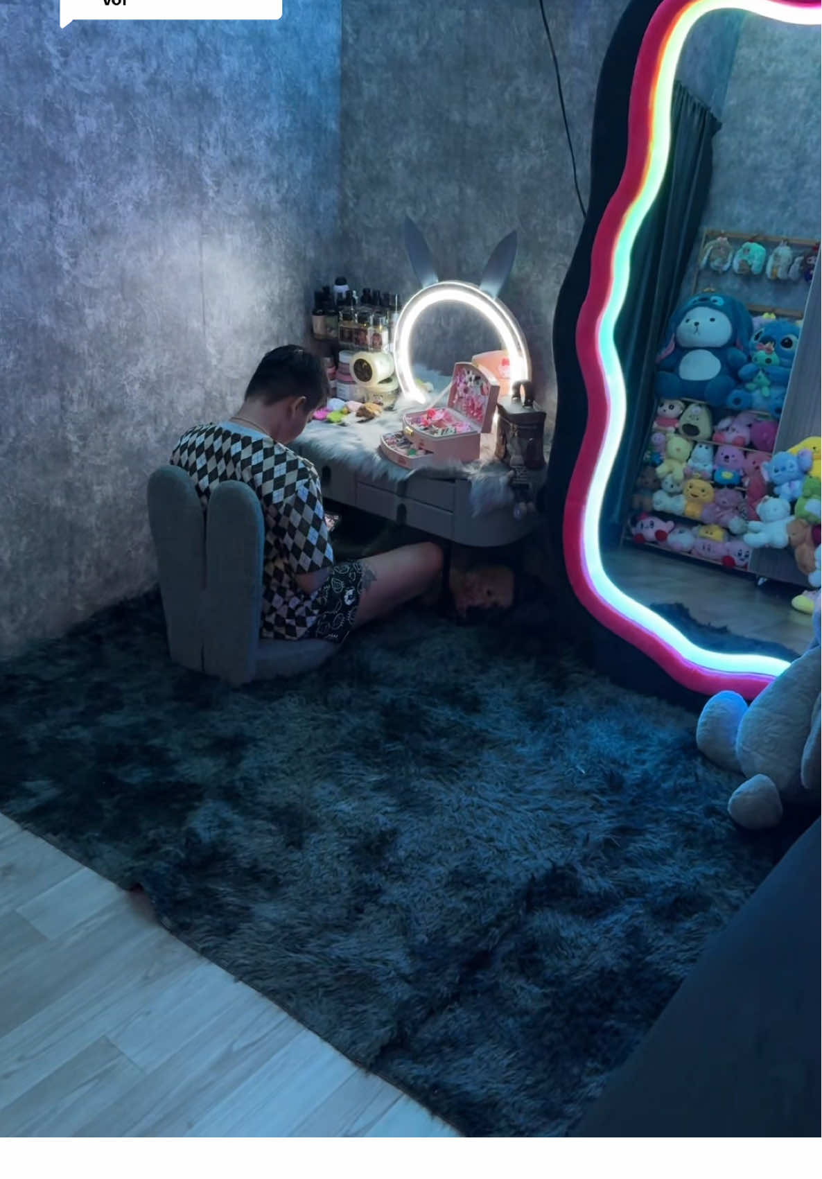 Trả lời @thu 💨💨 thảm lông gì chưa mấy người đẹp #pechau2901 #xuhuong 