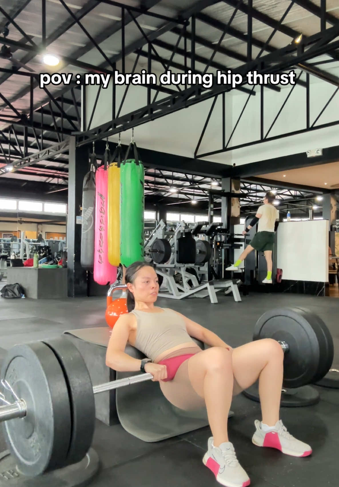 Try nyo 8-8-8 method #hipthrust #gym 