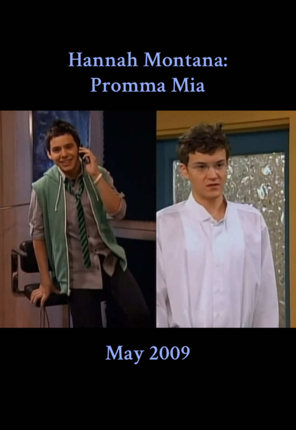 Hannah Montana: Promma Mia w/ Guest Star David Archuleta May 2009 #disneychannel #foryoupage #disneycommericals #nostalgic #hannahmontana #mileycyrus #fyppppppppppppppppppppppp #pov #nostalgia #fypシ 