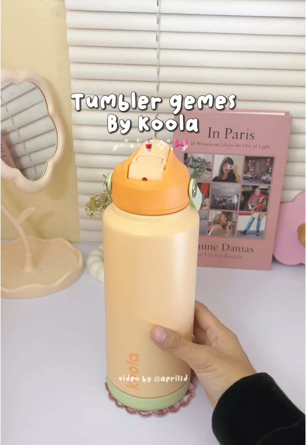 Minum air es setiap saat pakai tumbler gemes🫶🏻🤗 Link shopee dibio no. 114 atau klik keranjang kuning kalau sudah muncul ya keranjangnya  #racuntiktok #racunshopee #tumblraesthetic #tumbler #tumblerviral 