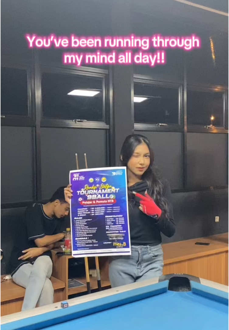 Yukk buruann daftarr kapan lagi ada event biliard🤩‼️                                    Nantikan kesempatan untuk para pelajarr dan pemula NTB🙌.                  #fypageシ #fyppageforyoupage #fyppppp #eventbilliard #tournament #billiard #promositiktok #promosievent #reaksisatya #smansatya #xybca #xyzbcafypシ #zxycba 
