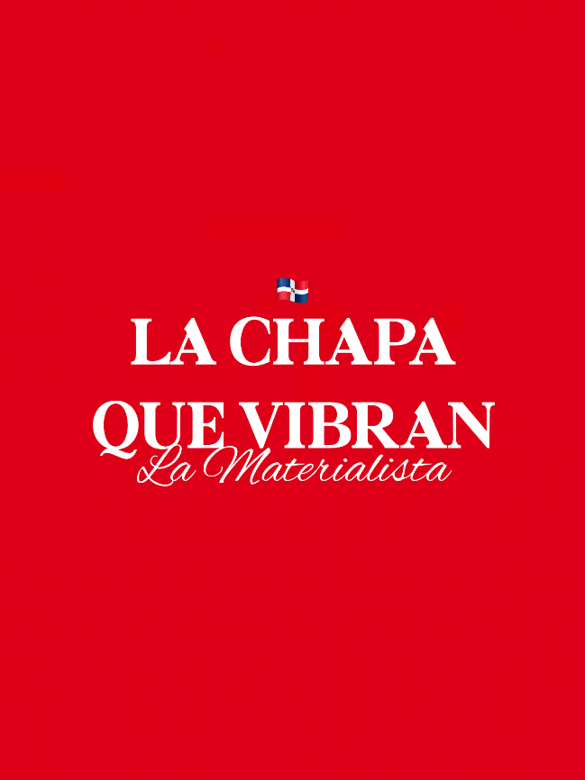 ASÍ SONABA 2015: #lachapaquevibra #lamaterialista #dembow #republicadominicana 
