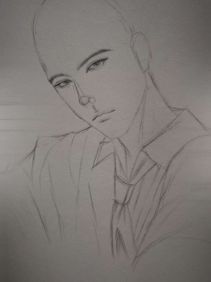 3 teknik menggambar : skecth - arsir - blanding #myart #artistoftiktok #draw #jjdraw #skecth #fyp #liliart 