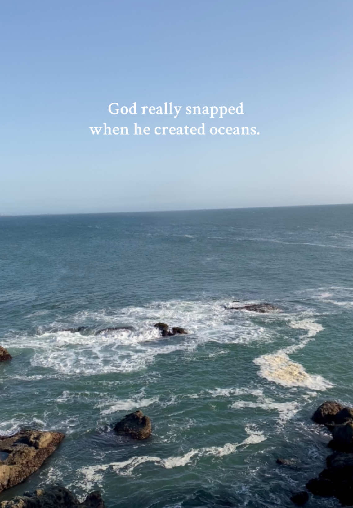 sky daddy did his big one with the oceans