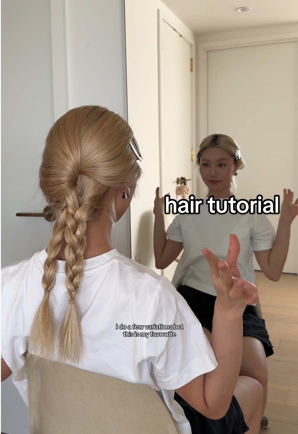 Replying to @Annesiphone5 delivering as promised 🫡 disclaimer i learnt this on xhs and can’t do it perfectly #hairtutorial #braids #hairstyle 