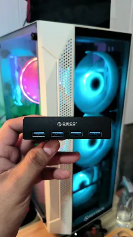 ORICO 4 PORTS USB Clip Hub #cliphub #usbporthub #usbconnector #usbport #porthub #gadget #fypシ゚ 