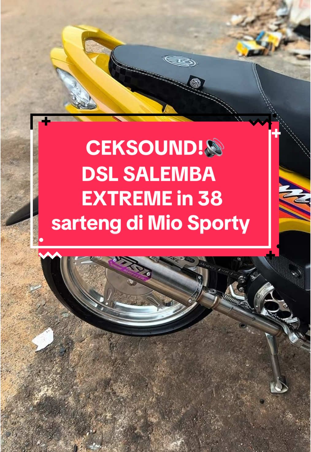 Keraskan volume kalian!🔊 Padet banget kan suaranya? buruan chekout sebelum kehabisan!😋owner mio @Tommyfernandoang  #knalpot #dslmuffler #knalpotracing #knalpotsalemba #mio #miosporty #mio5tl #fypシ #trending #masukberandafypシ #komentator #CapCut 