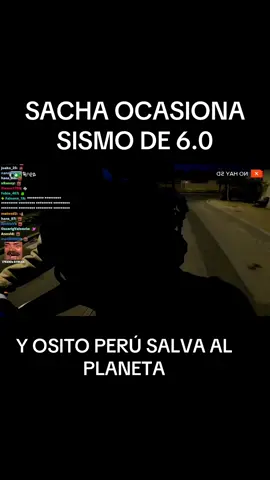 SACHA OCASIONA SISMO @sachauzumaki_ #sachauzumaki #sachauzumakiclips #carlos #kick #peru #kickperu #ositoperu #temblor #sismo #fyp