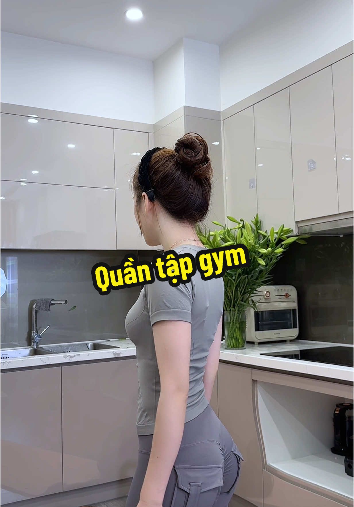 Quần tập gym túi hộp #hienthethao 