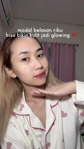 sekali pake langsung glowing😭🫵🏻 #sheetmask ##laskin #sheetmaskreview #skincare #skincareroutine 