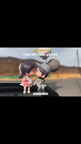 Cặp đôi cute decor gắn xe #trangtrixe #phukienxe #phukienoto #trangtri #xuhuongtiktok  