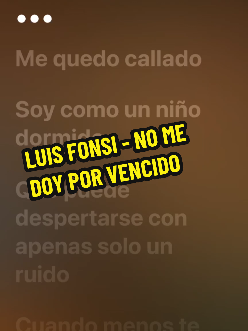 LUIS FONSI - NO ME DOY POR VENCIDO  #luisfonsi #nomedoyporvencido #gustosculposos🎵 #Viral #fyp #paratiiiiiiiiiiiiiiiiiiiiiiiiiiiiiii #tendencias #foryoupage 