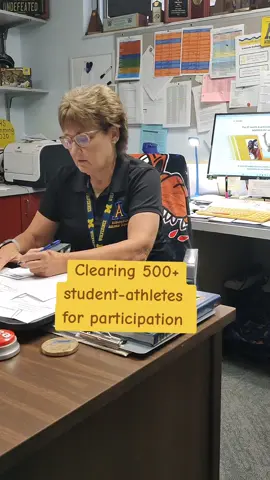 That time of year when student-athletes & coaches need to be cleared for summer participation.  #uploadpaperwork #Aktivate #iykyk #athleticdirectors #athleticdirectorsoftiktok #ADlife #highschoolsports #clearance 