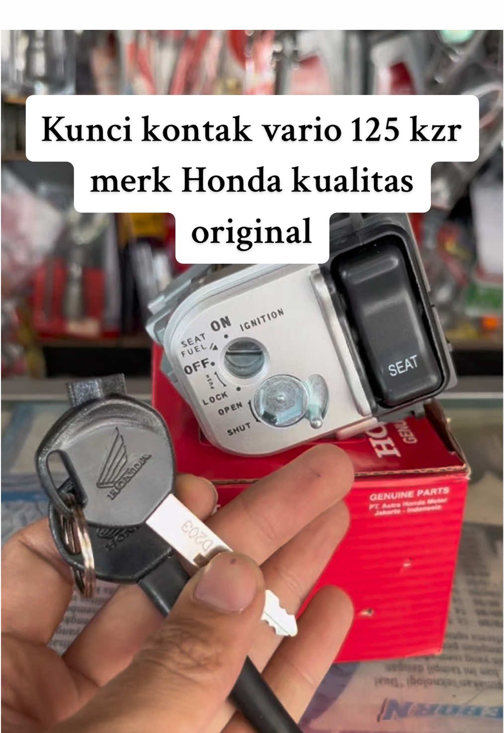 Kunci kontak kzr vario 125 bohlam cbs #kuncikontakset #kuncikontakmotor #kuncimotorvario125