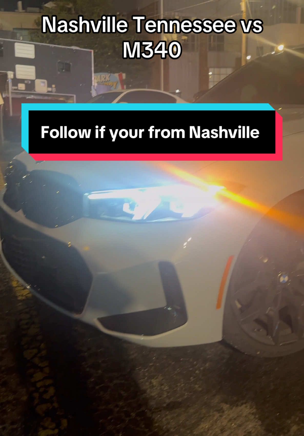 Nashville is so scenic, and also one of my now favorite cities to drive in (everybody is safe) #bmw #m340i #b58 #g20 #lcig20  