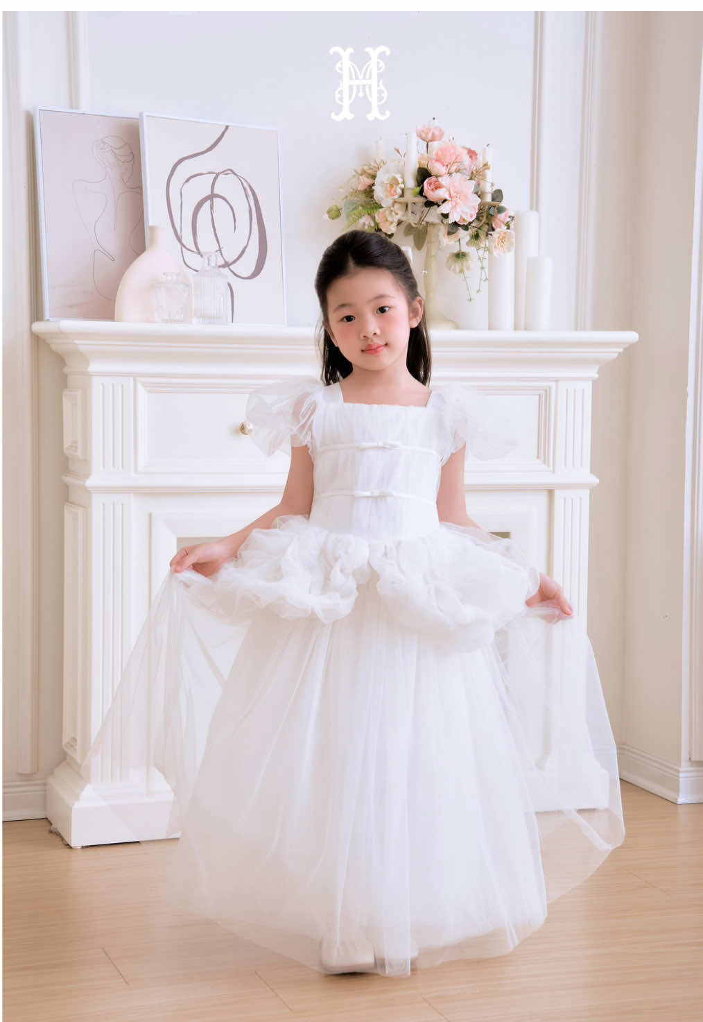 Faye dress - Chẳng cần hóa thân vì bé là công chúa mà ai cũng mê❤️ #Homibabyhouse #damembe #congchua #thoitrangchobe