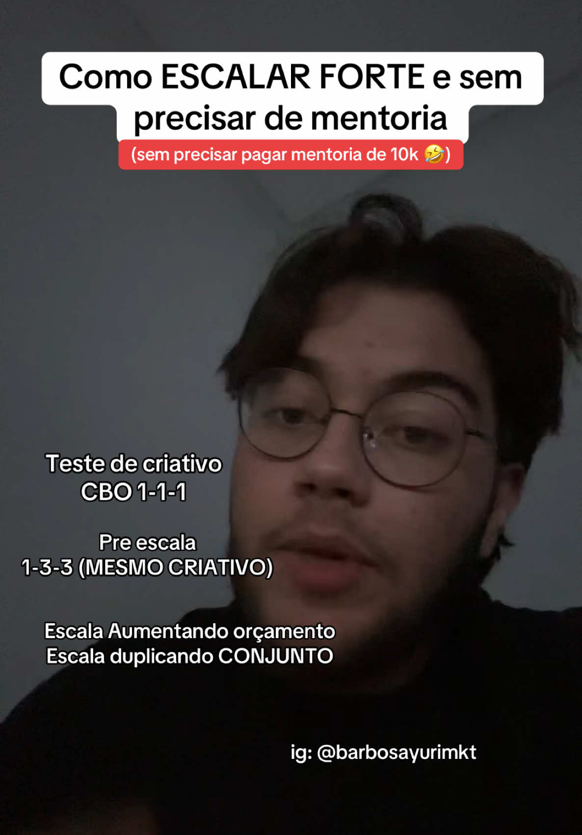 Lembrando na escala vertical aumentem APENAS 20% do orçamento ou seja: R$100,00 diário-> R$120,00. Se não vocês atrapalham a inteligência da campanha #marketingdigital #mktdigital #infoprodutos #blackmarketing #kirvano #kiwify #trafegopago #escala 