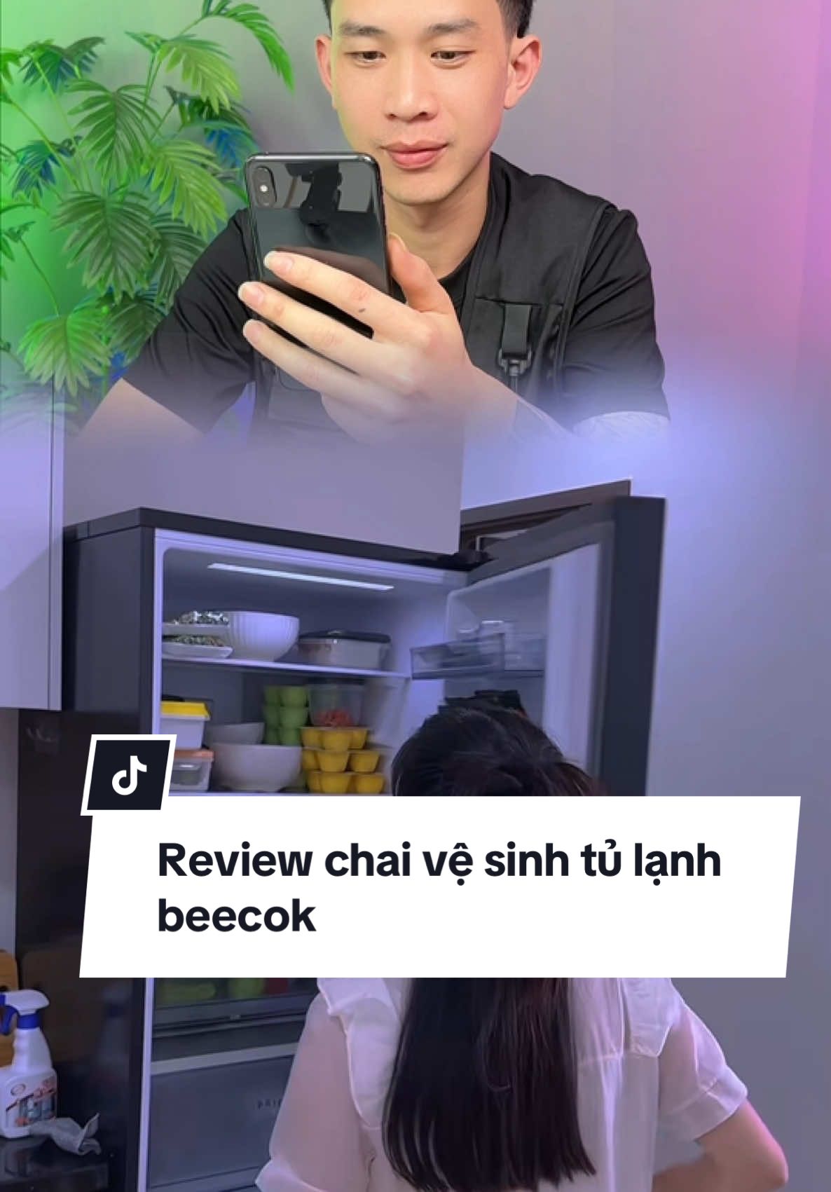 Review chai vệ sinh tủ lạnh beecok #beecok #review #chomtrainghiem 