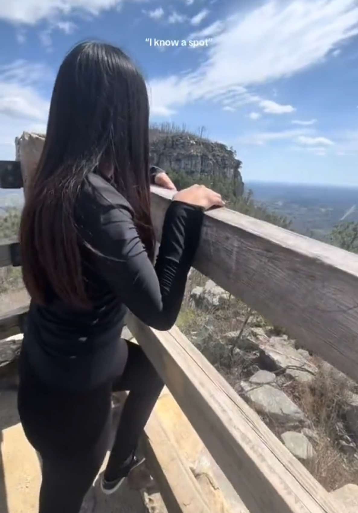 North Carolina is a feeling ✨                   #pilotmountainnc #pilotmountainstatepark #NC #vibes #NorthCarolina #fyp #Hiking #fyppppppppppppppppppppppp #browntiktok 