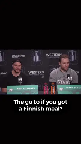 We promise this isn’t an AI interview 😭😂 #mikko #mikkorantanen #rantanen #miro #miroheiskanen #NHL #hockey #texashockey #dallasstars #esa #esalindell #jääkiekko #suomi #suomitiktok 