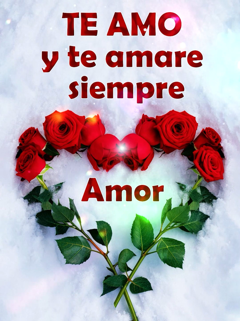 TE AMO y Te Amaré Siempre 💕  #mensajesdeamor #frasesdeamor #teamo 