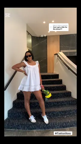 Replying to @Tashoi’s https://www.fashionnova.com/products/jennifer-flowy-mini-dress-white @Fashion Nova  #fashionnova #fashionnewarrivals #whitedress #jamaicatiktok #fyppppppppppppppppppppppp #fashiontiktok #fashioninspo 