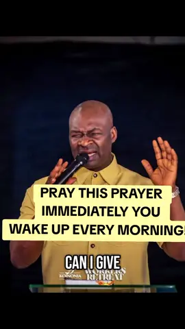 PRAY THIS PRAYER  IMMEDIATELY YOU  WAKE UP EVERY MORNING!!!#f4fl #apostleselmansermons #koinoniawatchtv #marriage #viralvideos #christianity #uktiktok #marriageprayers #koinoniaglobal #singleladies #apostlejoshuaselman #Selman #Heritage 